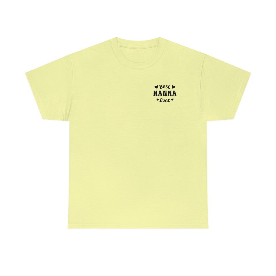 Best Nanna Ever Unisex Heavy Cotton Tee