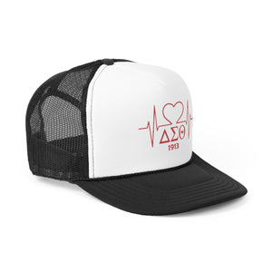 Delta Heartbeat Trucker Caps