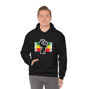 Black Fist Unisex Heavy Blend™ Hooded Sweatshirt