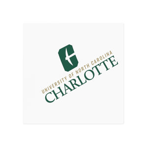 UNCC Square Magnet