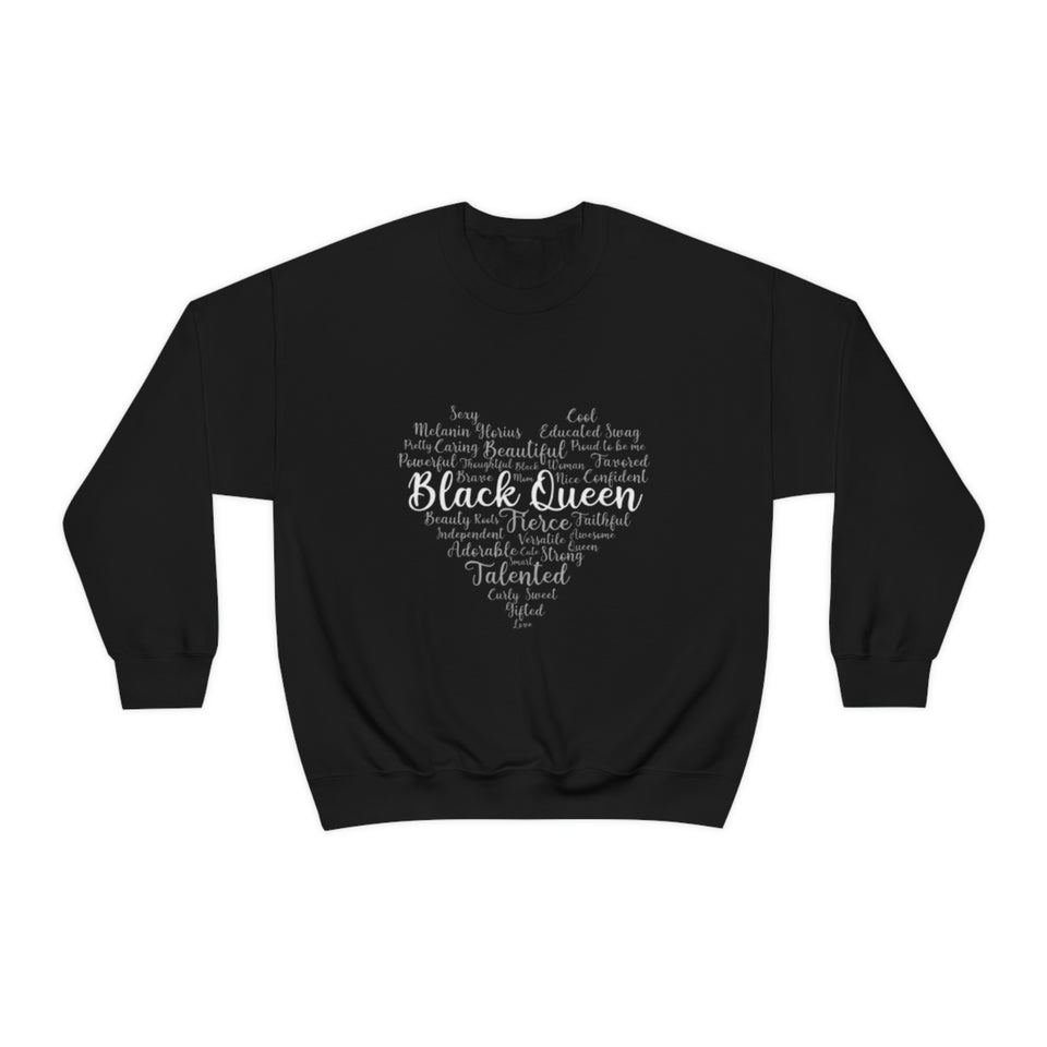 Black Queen Crewneck Sweatshirt