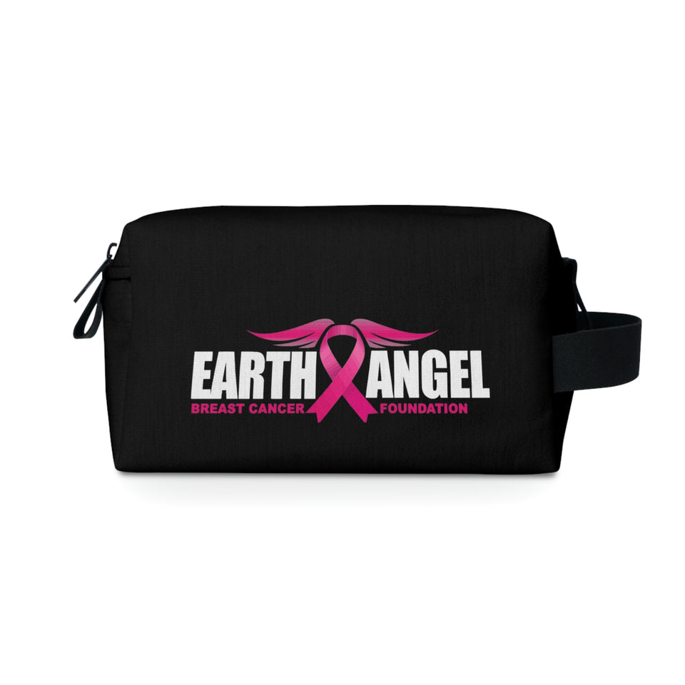 Earth Angel Black Toiletry Bag