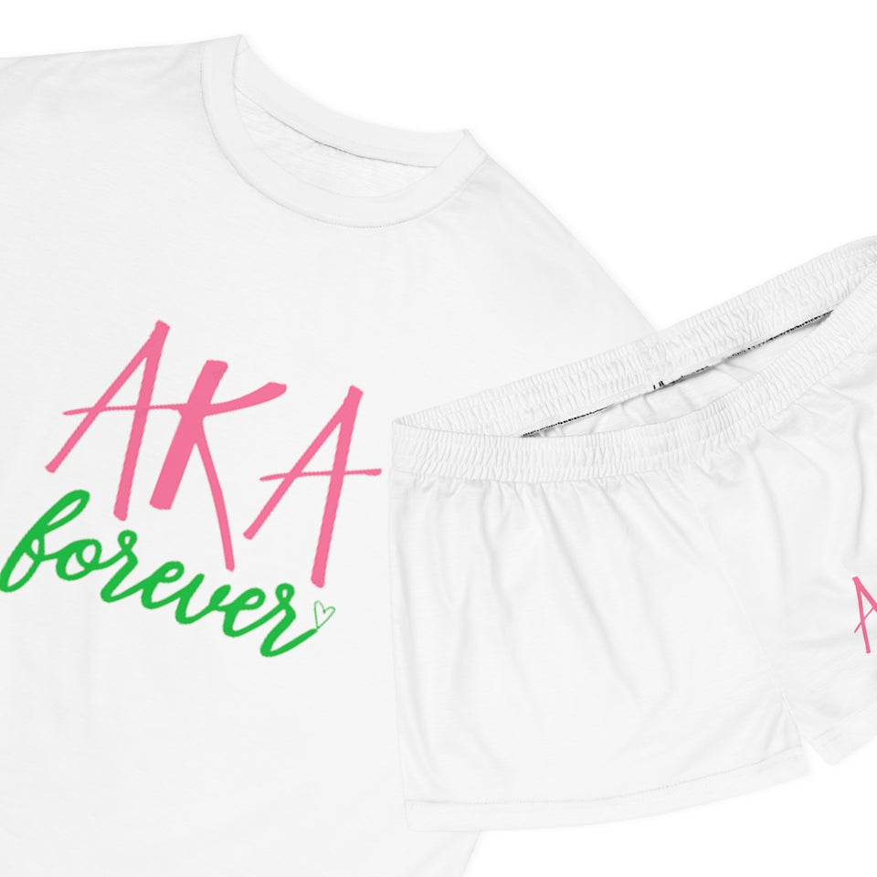 AKA Forever Women's Short Pajama Set