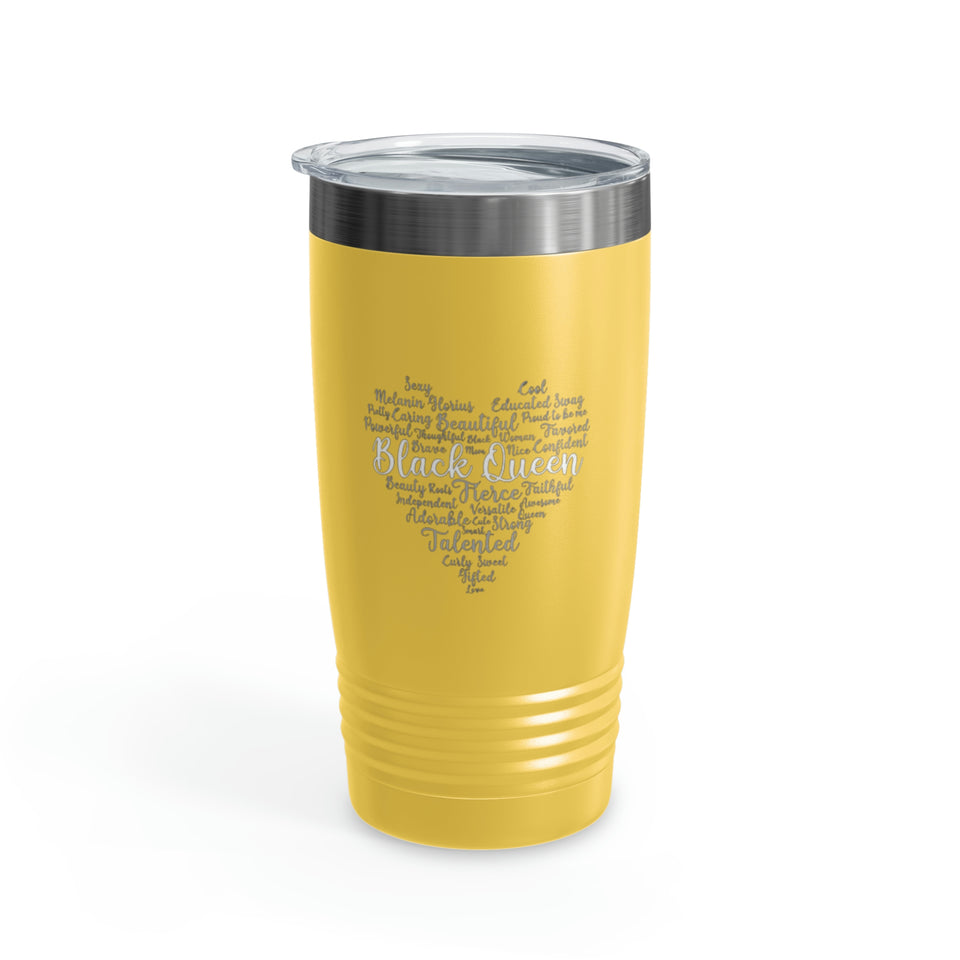Black Queen Ringneck Tumbler, 20oz