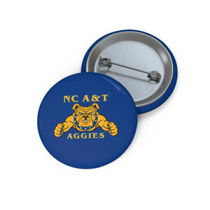 NC A&T Custom Pin Buttons
