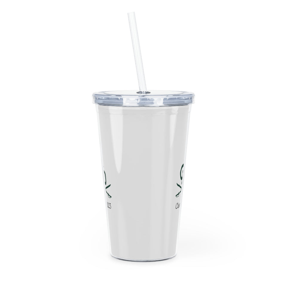 Country Day Class of 2023 Plastic Tumbler with Straw