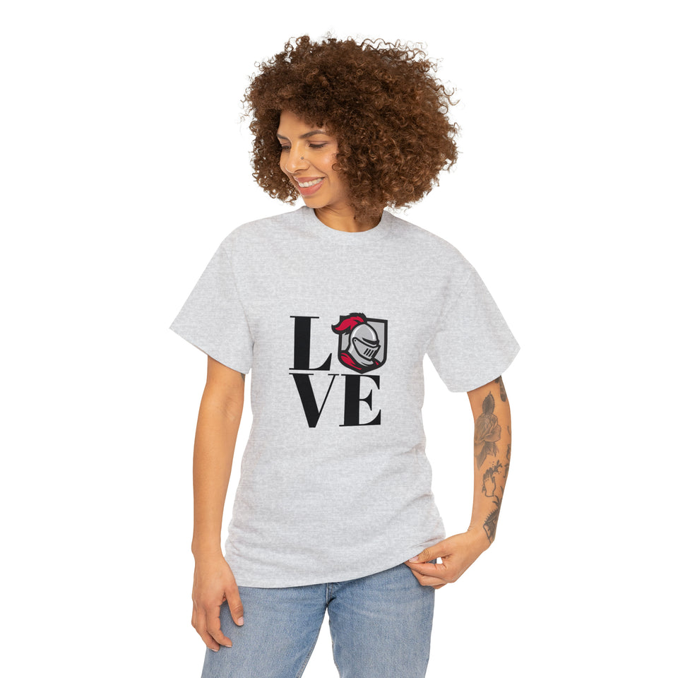LOVE Belmont Abbey Unisex Heavy Cotton Tee