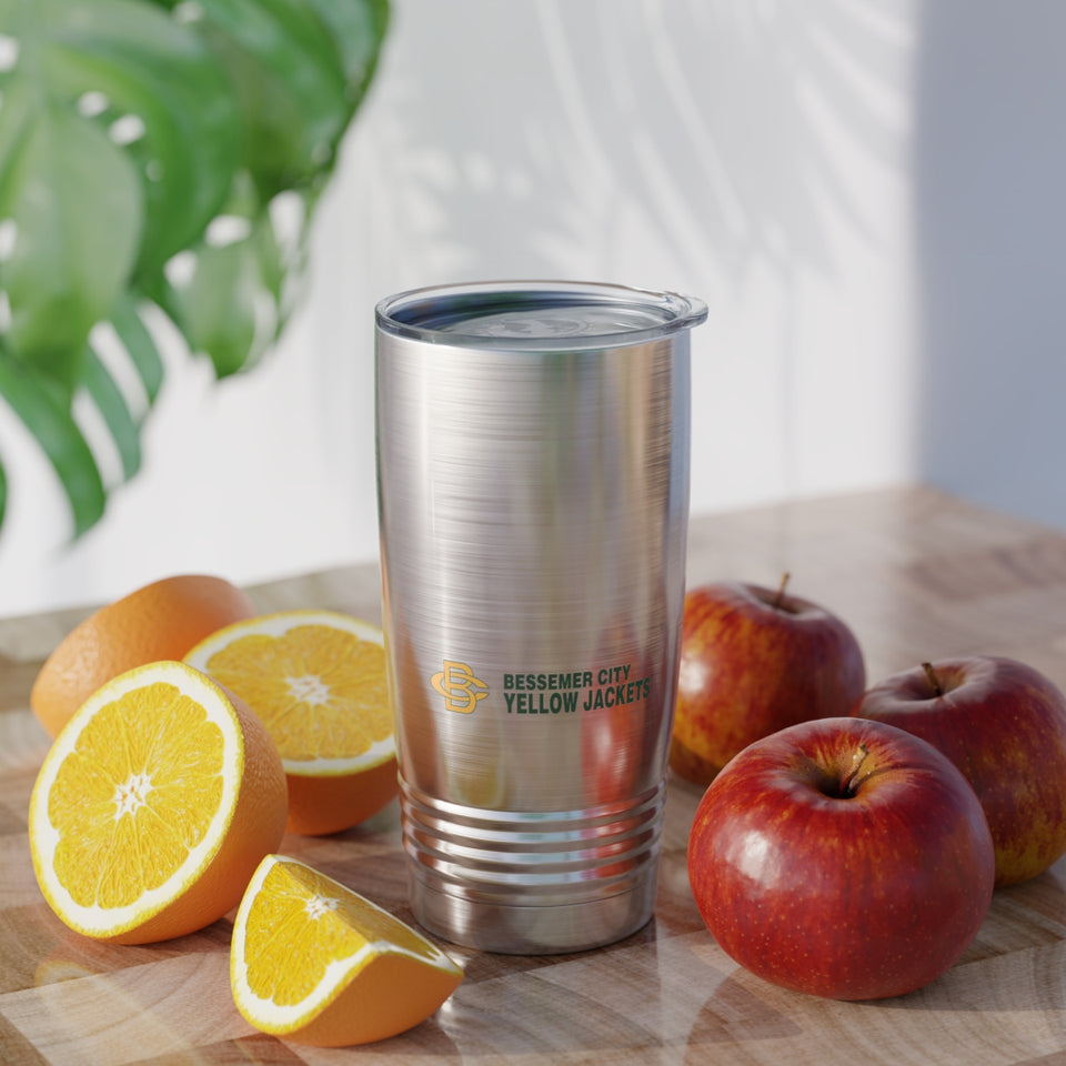 Bessemer City Yellow Jackets Ringneck Tumbler, 20oz
