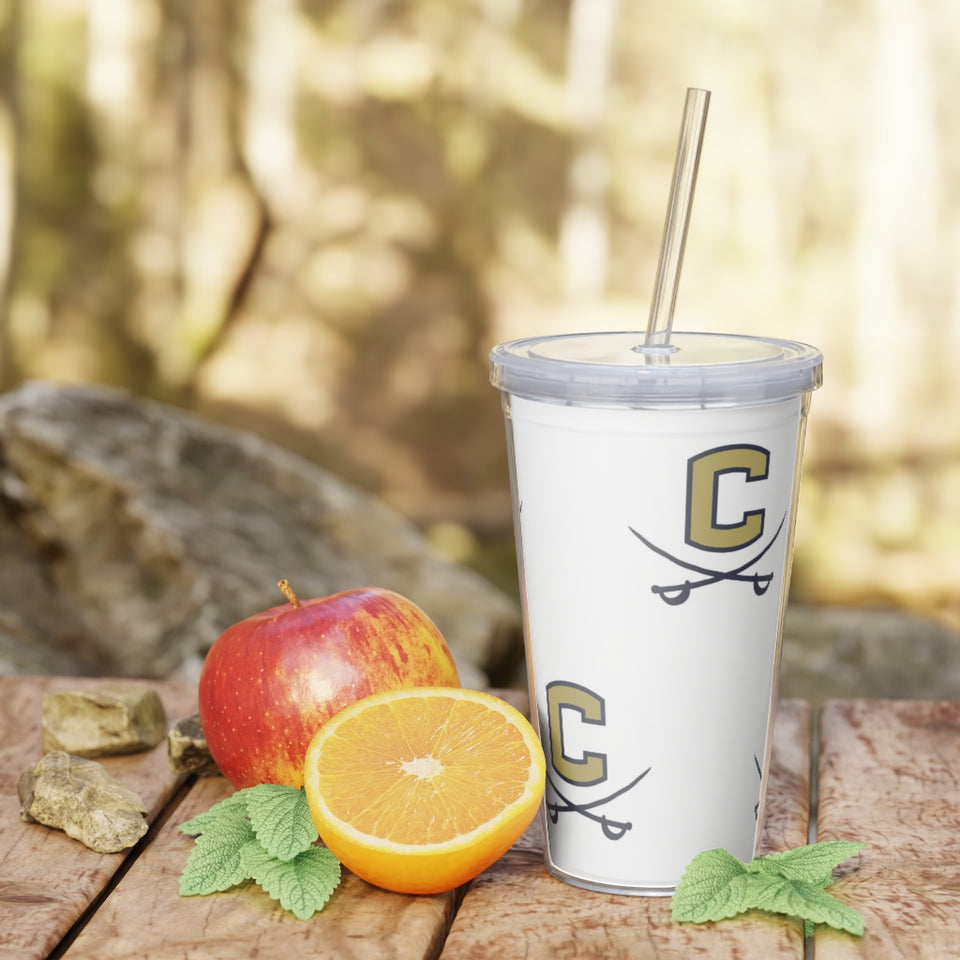 Cuthbertson Plastic Tumbler with Straw