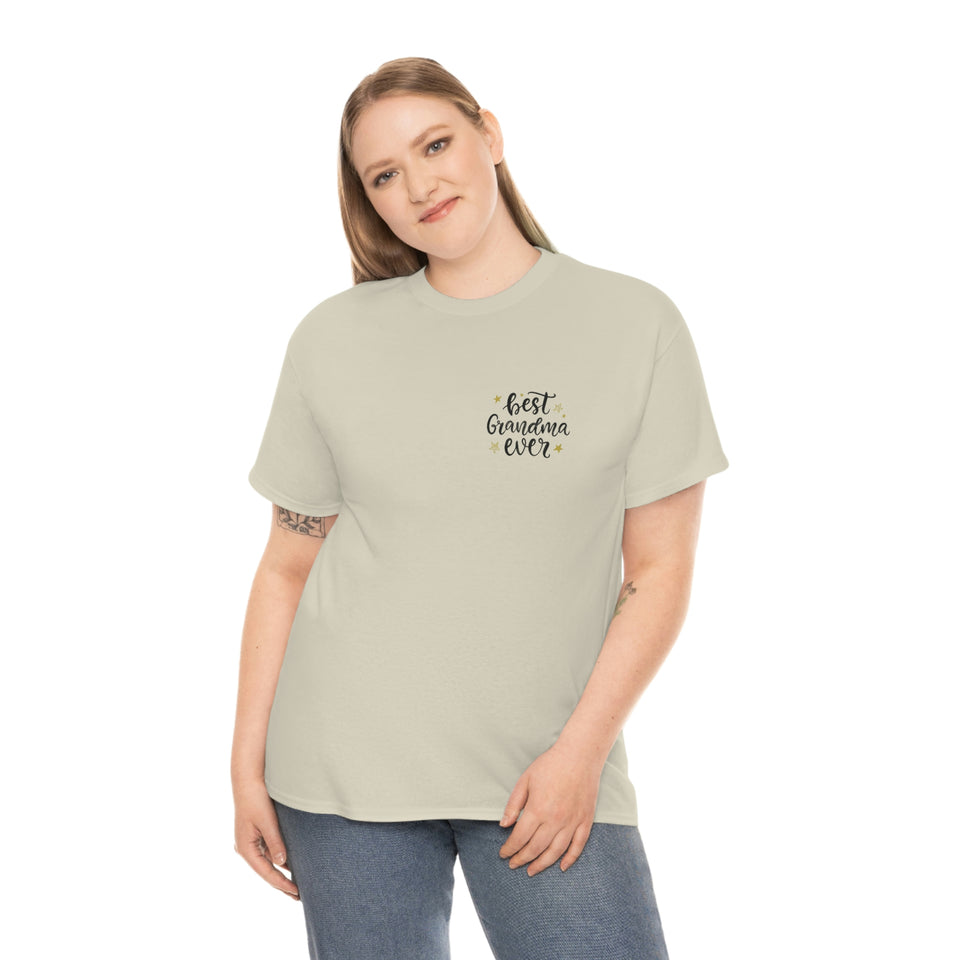 Best Grandma Ever Unisex Heavy Cotton Tee