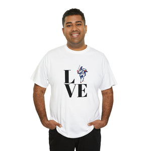 LOVE University of virginia Unisex Heavy Cotton Tee