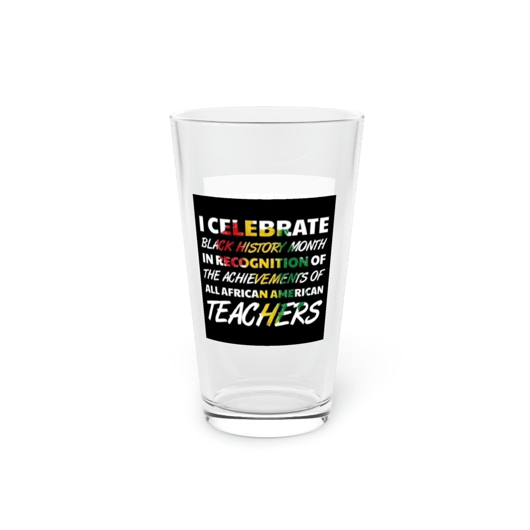 I Celebrate Pint Glass, 16oz