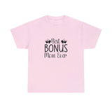 Best Bonus Mom Ever Unisex Heavy Cotton Tee