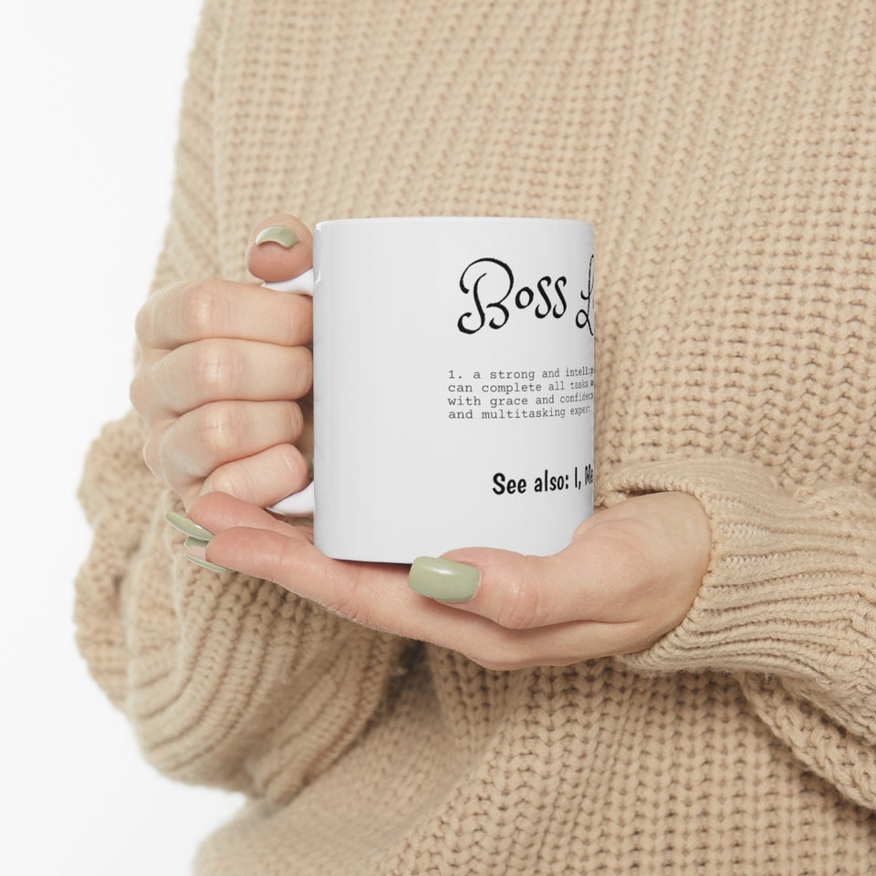 Boss Lady Ceramic Mug 11oz