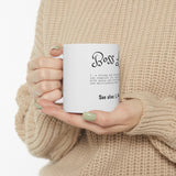 Boss Lady Ceramic Mug 11oz