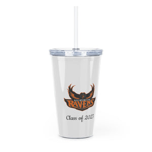 Rocky River Class of 2023 Plastic Tumbler with Straw