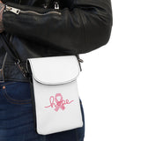 Breast Cancer Awareness Hope Small Cell Phone Wallet