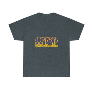 Omega Psi Phi Unisex Heavy Cotton Tee