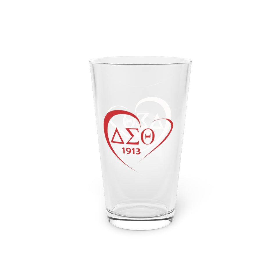 Delta Sigma Theta Pint Glass, 16oz