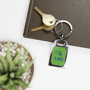 Lake Norman Charter Rectangle Photo Keyring