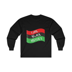 I Am Black History Ultra Cotton Long Sleeve Tee