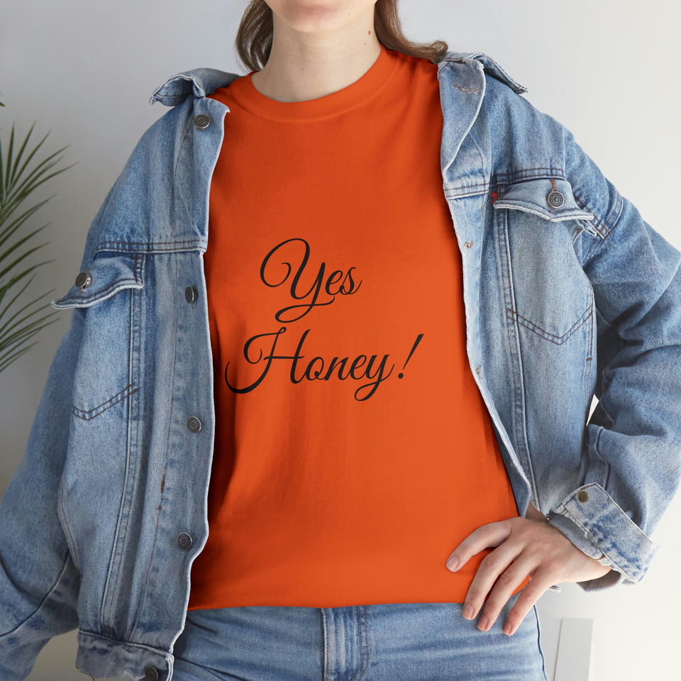 Yes Honey Unisex Heavy Cotton Tee
