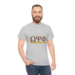 Omega Psi Phi Unisex Heavy Cotton Tee