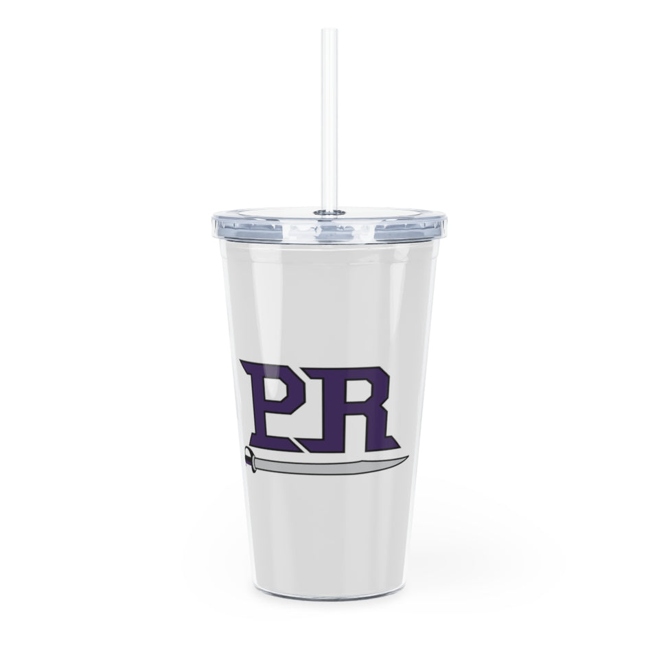 Porter Ridge HS Plastic Tumbler with Straw