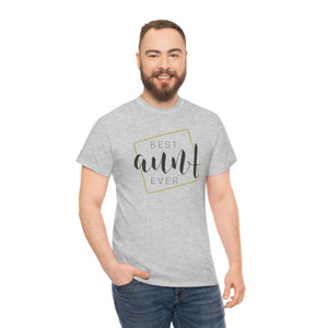 Best Aunt Ever Unisex Heavy Cotton Tee