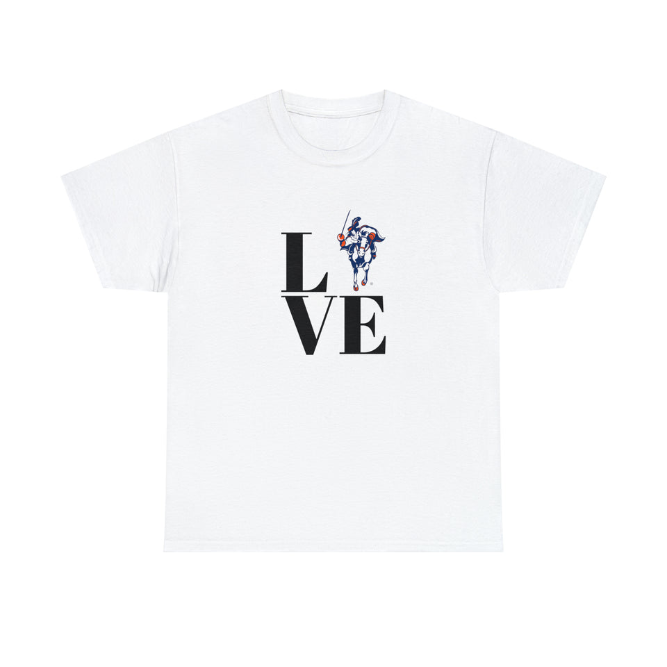 LOVE University of virginia Unisex Heavy Cotton Tee