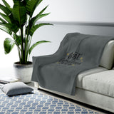 Best Grandma Ever Velveteen Plush Blanket