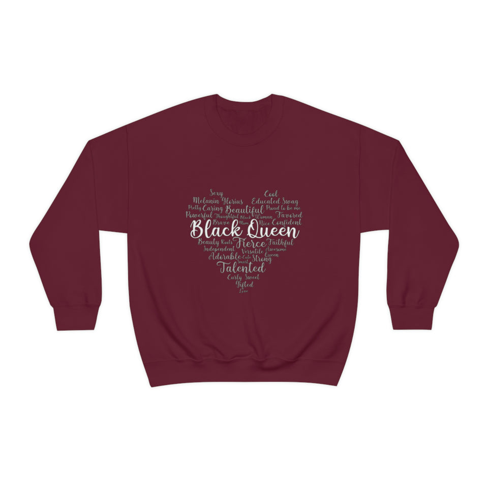 Black Queen Crewneck Sweatshirt