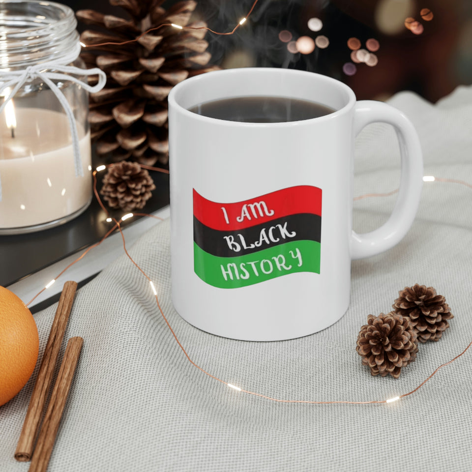 I Am Black History Ceramic Mug 11oz