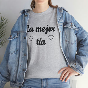 Best Tia Spanish Unisex Heavy Cotton Tee