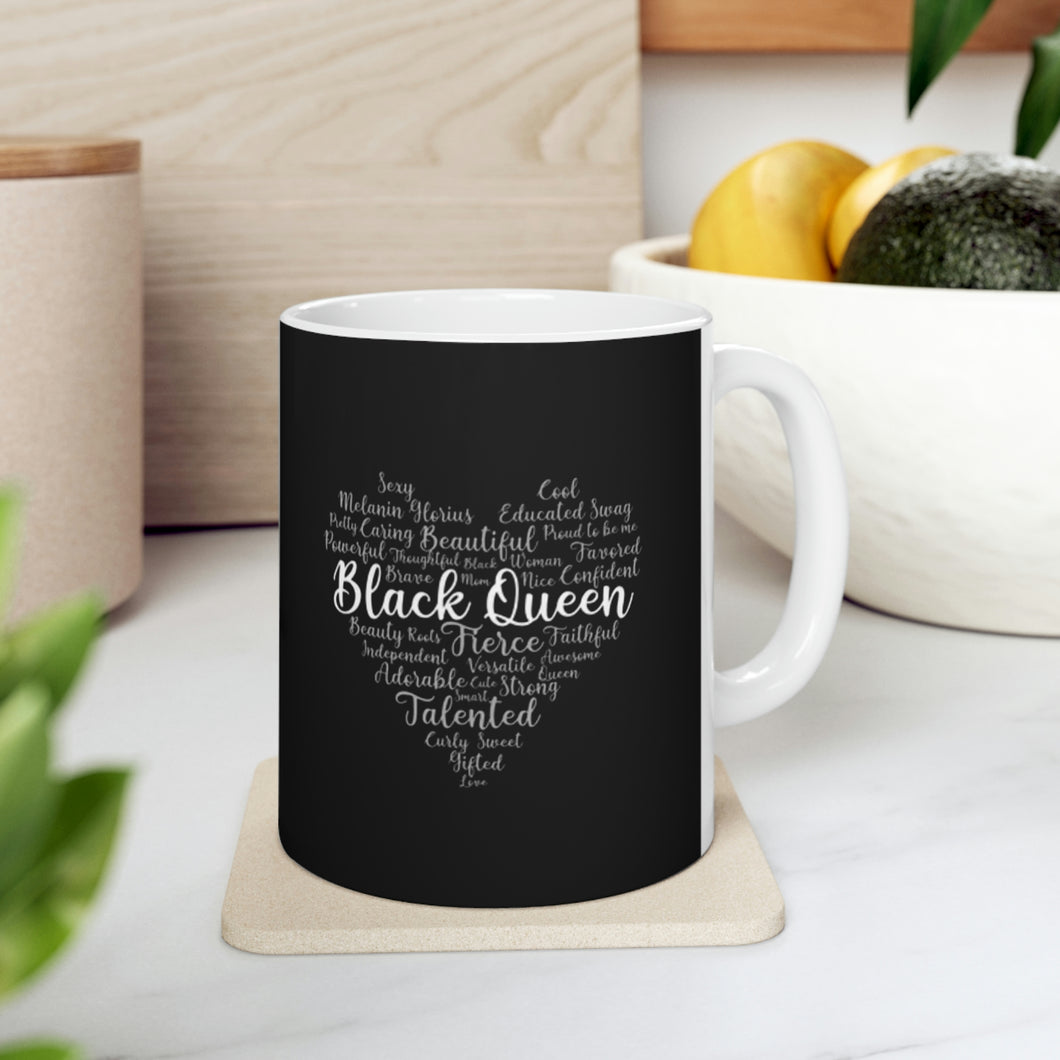 Black Queen Ceramic Mug 11oz