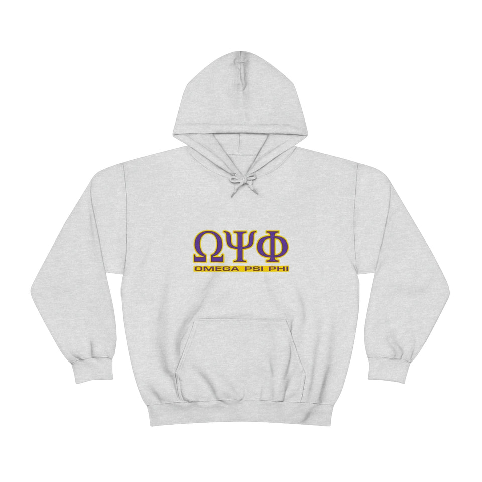 Omega Psi Phi Unisex Heavy Blend™ Hooded Sweatshirt
