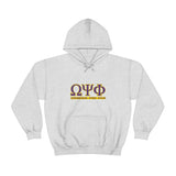 Omega Psi Phi Unisex Heavy Blend™ Hooded Sweatshirt