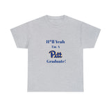 H*ll Yeah! University of Pittsburgh Unisex Heavy Cotton Tee