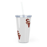Sun Valley Plastic Tumbler with Straw