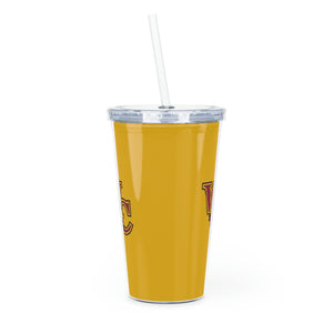 West Charlotte HS Plastic Tumbler with Straw