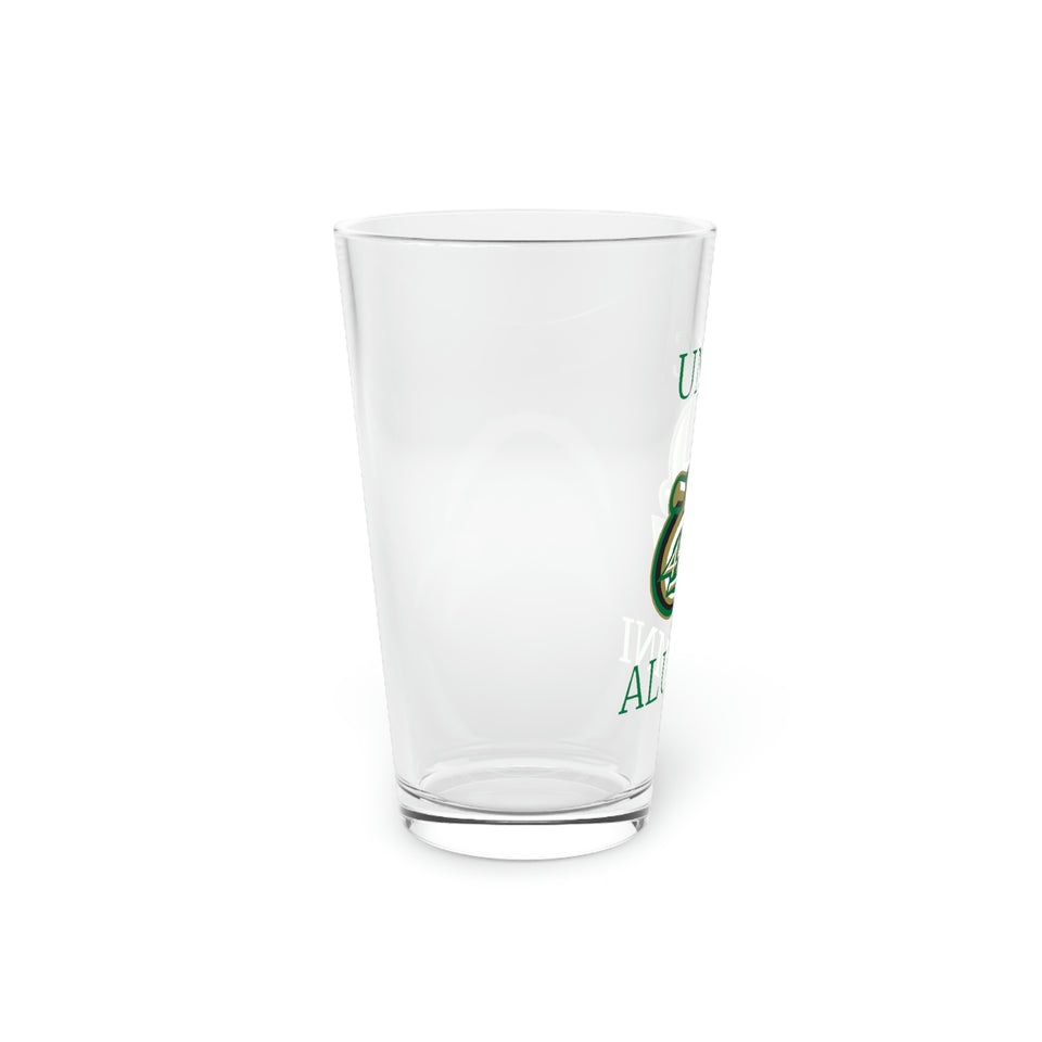 UNCC ALUMNI Pint Glass, 16oz