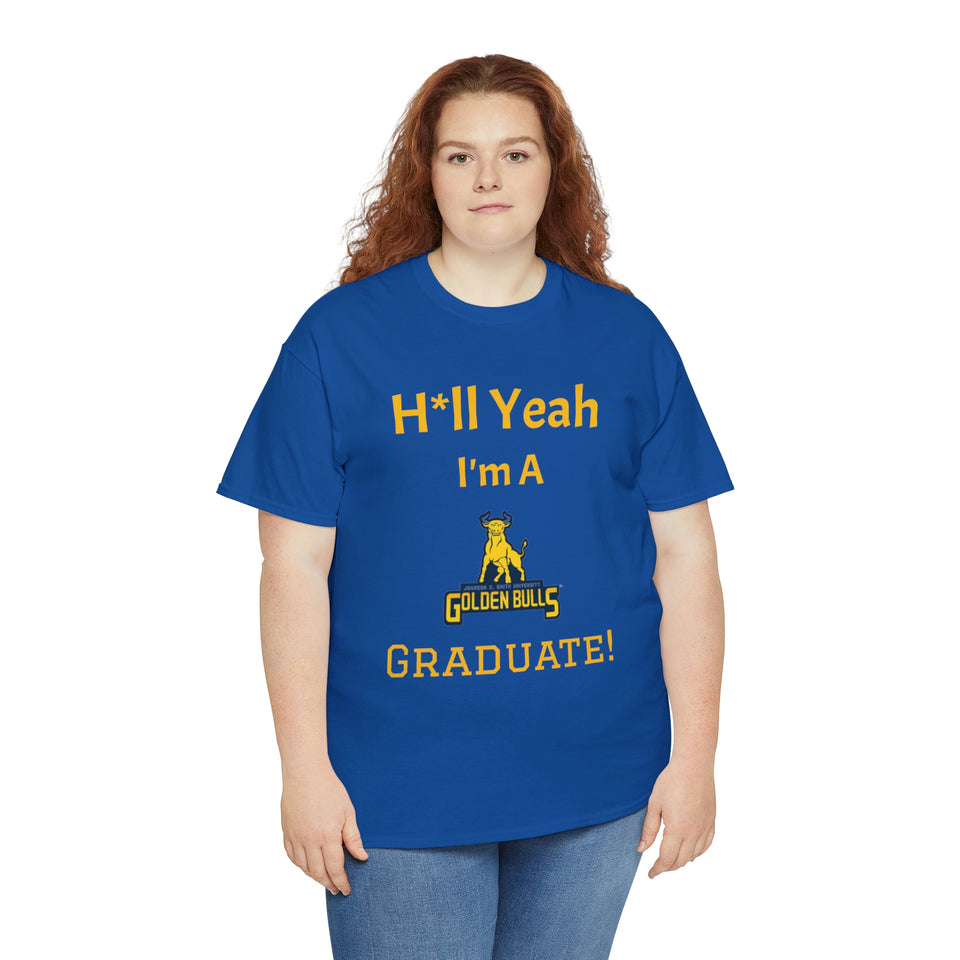 H*ll Yeah! JCSU Grad Unisex Heavy Cotton Tee