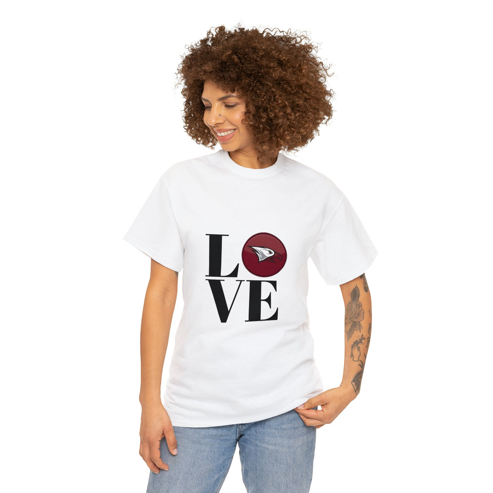 LOVE NCCU Unisex Heavy Cotton Tee