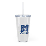 Duke Plastic Tumbler with Straw