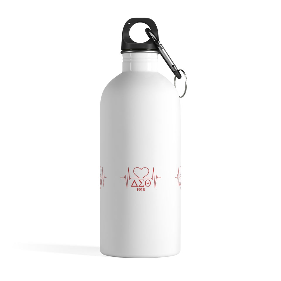 Delta Heartbeat Stainless Steel Water Bottle