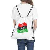 I Am Black History Outdoor Drawstring Bag