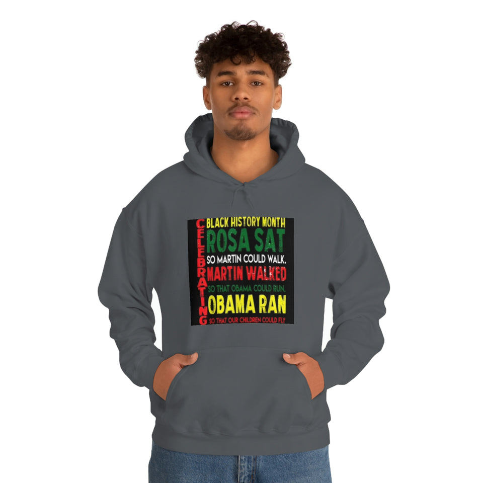 Celebrating Black History Month Unisex Heavy Blend™ Hooded Sweatshirt