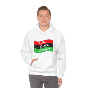 I Am Black History Unisex Heavy Blend™ Hooded Sweatshirt