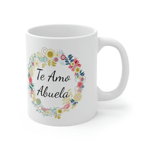 I Love You Grandma Spanish Ceramic Mug 11oz