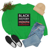 Black History Everyday Unisex Heavy Blend™ Crewneck Sweatshirt